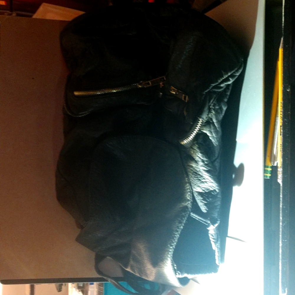 Under one sky black backpack very soft material new